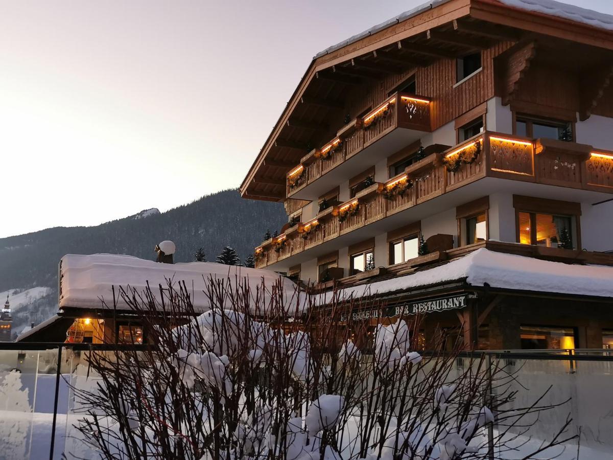 Hotel-Chalet Les Ecureuils Restaurant, Piscine, Garage Le Grand-Bornand Luaran gambar