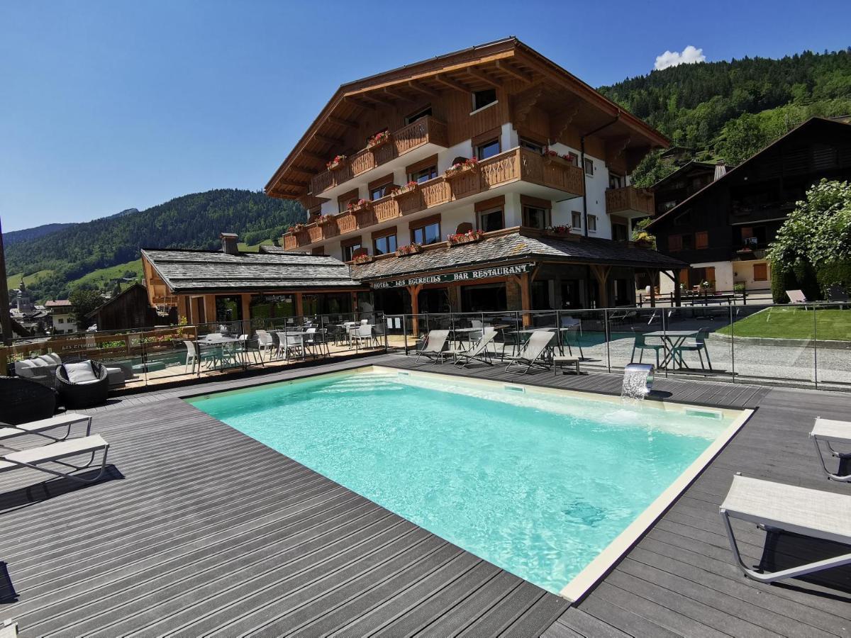 Hotel-Chalet Les Ecureuils Restaurant, Piscine, Garage Le Grand-Bornand Luaran gambar