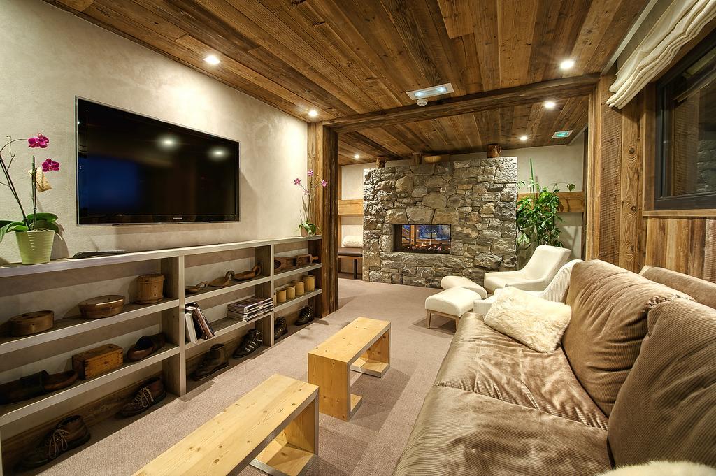Hotel-Chalet Les Ecureuils Restaurant, Piscine, Garage Le Grand-Bornand Luaran gambar