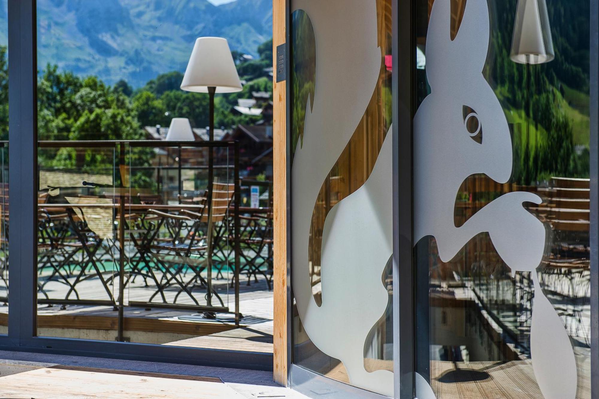 Hotel-Chalet Les Ecureuils Restaurant, Piscine, Garage Le Grand-Bornand Luaran gambar