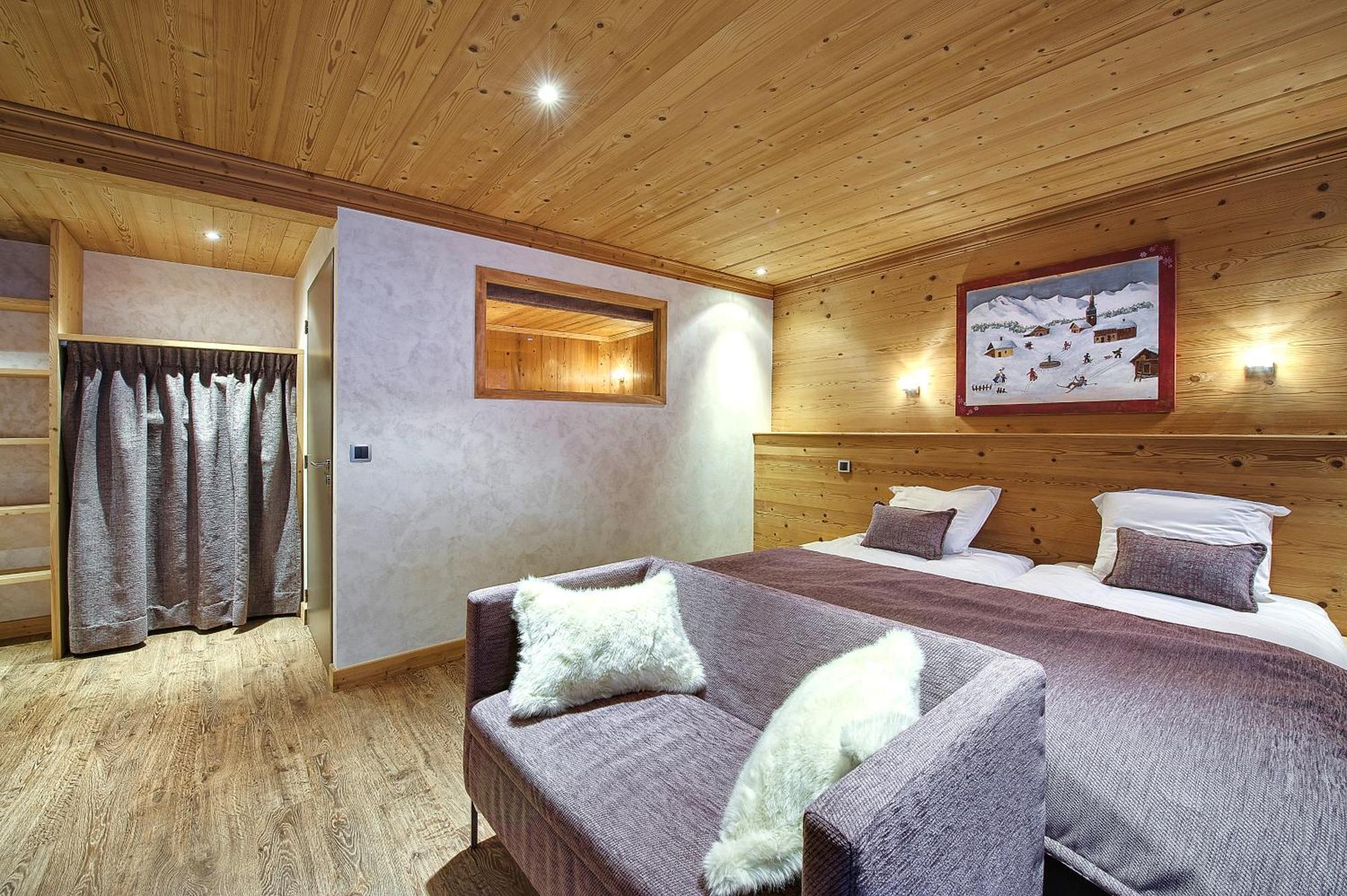 Hotel-Chalet Les Ecureuils Restaurant, Piscine, Garage Le Grand-Bornand Luaran gambar